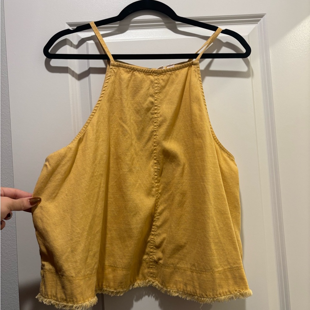 Yellow tank top